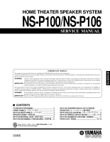 Yamaha NSP-106-Service-Manual 